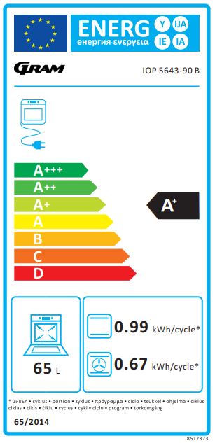 Gram - IOP 5643-90 B Multifunktionsugn